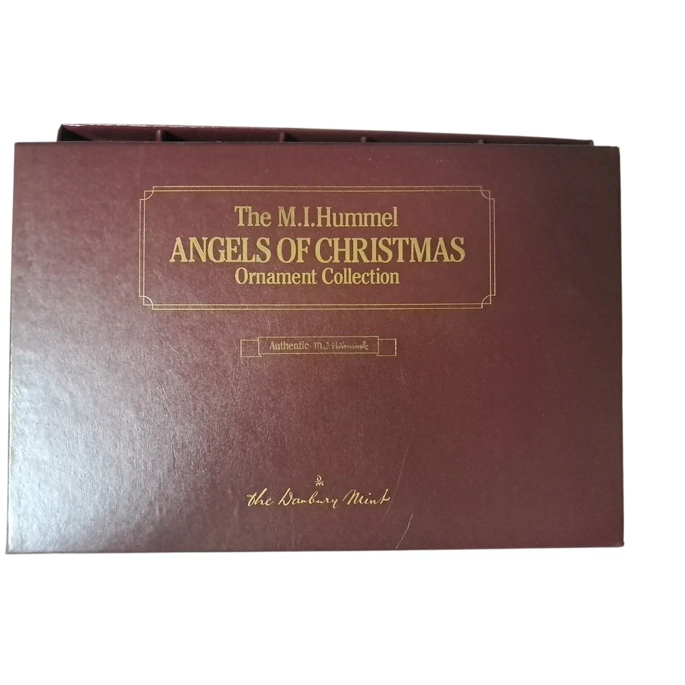 The M.I. Hummel Angels Of Christmas Ornament Collection By Danbury 1989 10 piece